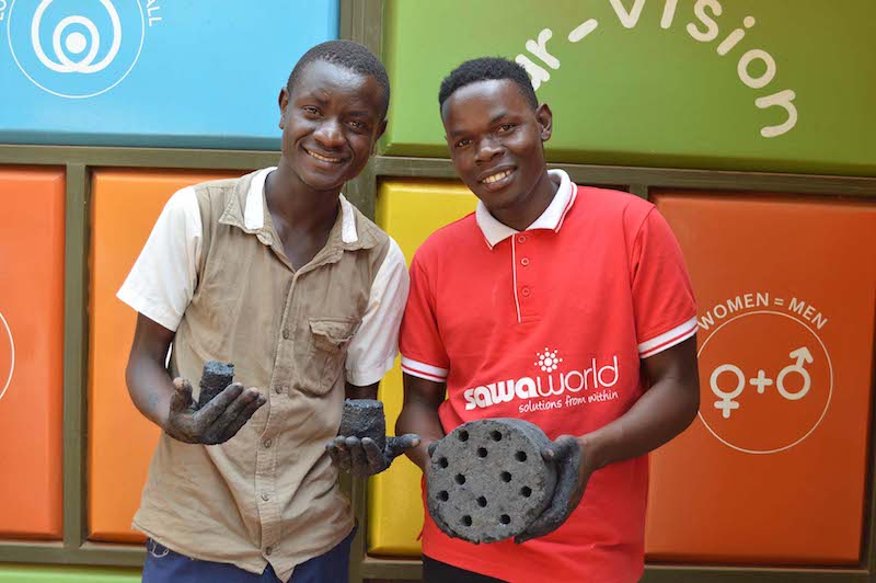 Sawa World How to Make Eco Fuel Briquettes Uganda