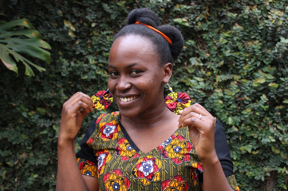 African Earrings Sawa World Local Income Skill