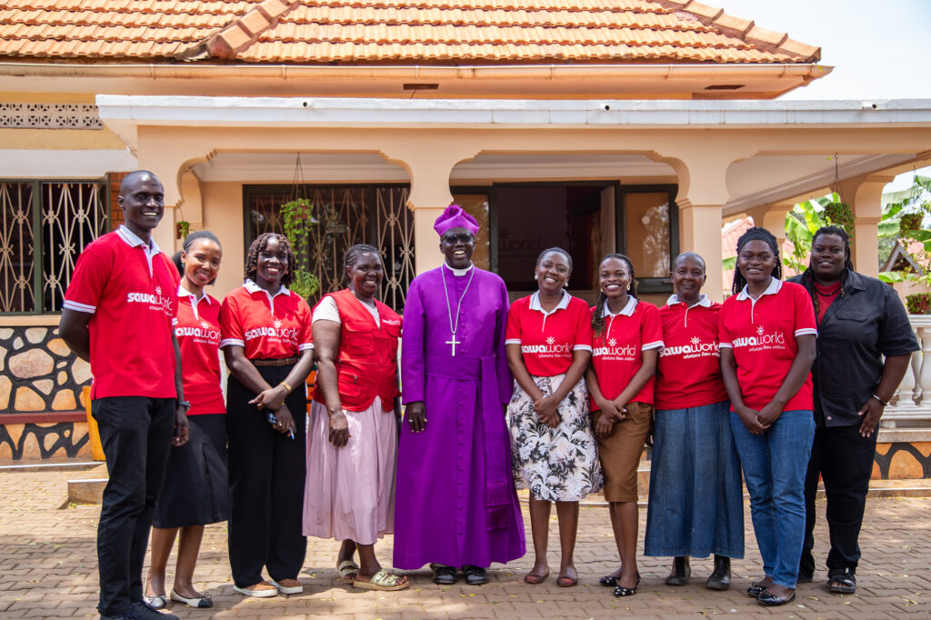 Building Community-Led Transformational Partner: Sawa World Hosts Kumi Diocese Leaders rt. rev. michael okwii esakhan, bishop of kumi visits sawa world (4)